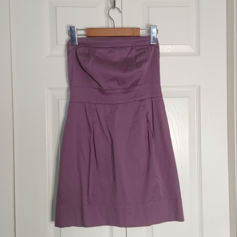 Vintage 🔄 Guess || Strapless Mini with Pockets and Zipper Back, Size 3,